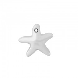 Zamak Charm Starfish 15mm