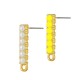 Boucle D'Oreille en Zamak avec Barre 5 x 19 mm