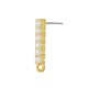 Boucle D'Oreille en Zamak avec Barre 5 x 19 mm