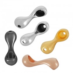Zamak Connector Clasp 24x8mm (Ø1.8mm)