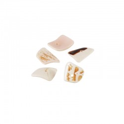 Shell Bead Irregular Chips (~9-20mm) (Ø~1.3mm) (~260pcs)
