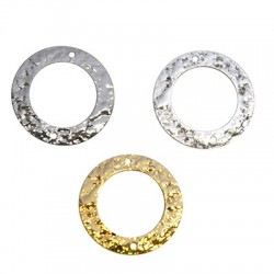 Brass Connector Round 20mm
