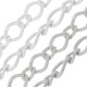 Μεταλλική Ατσάλινη Αλυσίδα Κρίκοι 8x12mm & 8x6mm/1.2mm