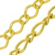 Μεταλλική Ατσάλινη Αλυσίδα Κρίκοι 8x12mm & 8x6mm/1.2mm