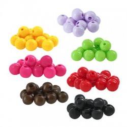Acrylic Bead Round 8mm (Ø1.8mm)