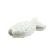 Ceramic Slider Fish w/ Enamel 26x12mm (Ø2mm)