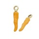 Enameled Zamak Charm Pepper 20x4mm