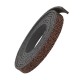 Artificial Leather Cord Flat Caviar Effect 10mm