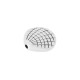 Coquillage Coulissant en Zamak 13 x 11 mm Ø 0.8 mm