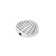 Zamak Bead Shell 13x11mm Ø 0.8mm