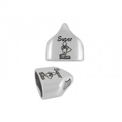 Zamak Terminal "Super Mom" 24x23mm (Ø 20.2x10.2mm)