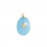 Bleu Claire/18K Doré