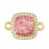 Or/Transparent/Rouge