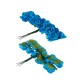 Paper Flower Bouquet with Wire 90x35mm