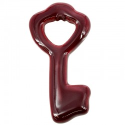 Ceramic Pendant Key w/ Enamel 31x60mm