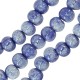 Enameled Ceramic Bead Round 16mm Ø4mm