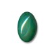 Enameled Ceramic Bead Tube Oval 16x26mm Ø4.5mm
