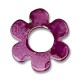 Fleur Céramique Émaillée 42mm(Ø 16mm)
