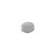 Acciaio Inossidabile 316 Perla Ovale 6.5X8 mm Ø1.5 mm
