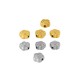Stainless Steel 316 Bead Flower 8mm Ø1.5mm