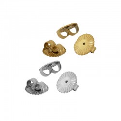 Stainless Steel 304 Earring Back Safety 10.2mm