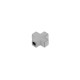 Ανοξείδωτο Ατσάλι 304 Σταυρός Περαστός 8mm/3mm Ø1.7mm