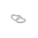 Connettore in Acciaio Inossidabile 304 a Forma di Cuore 16X9 mm