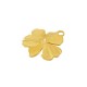 Stainless Steel 304 Pendant Flower 27x24mm