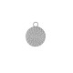 Stainless Steel 304 Charm Round 11mm