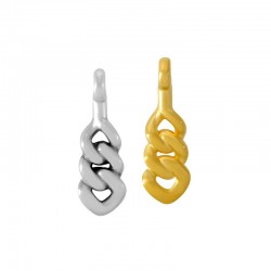 Μεταλλικό Ζάμακ Χυτό Μοτίφ Αλυσίδα 5x13mm