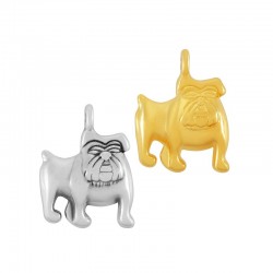 Zamak Charm Dog 13x14mm