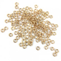 Brass Jump Ring 3.0-1.8mm/0.6mm