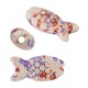 Ceramic Slider Fish 26x12mm (Ø2.2mm)