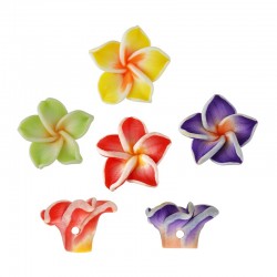 Mosaic Slider Flower Water Lilly 15mm