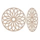 Ciondolo in Ottone Filigrana Acchiappa Sogni 43mm