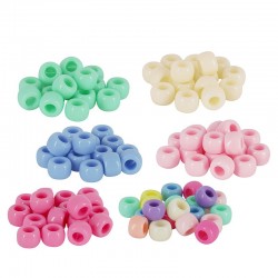 Acrylic Bead Round 9mm/6mm (Ø4mm)