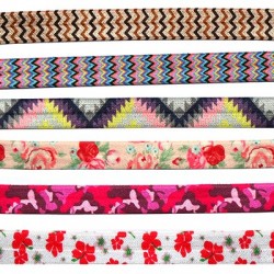 Elastic Ribbon 15mm (~6 yards/pack)
