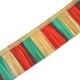 Paper Embossed Ribbon Tassel (~30mm (1mtr/pack)