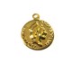 Metal Coin 15mm 1 Ring