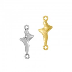 Zamak Connector Cross 18x10mm