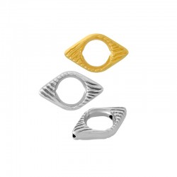 Zamak Slider Nail Evil Eye 17x10mm (Ø1.3mm)