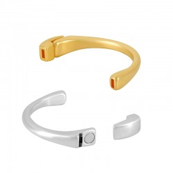 Zamak Magnetic Clasp Half Bracelet 46mm (Ø 5.2x2.2mm)