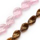 Murano Glass Bead Twisted 13x18mm (23pcs)