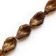 Murano Glass Bead Twisted 13x18mm (23pcs)