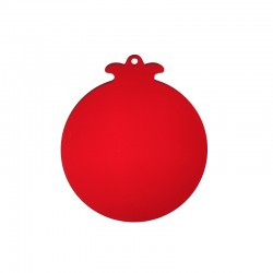 Plexi Acrylic Pendant Pomegranate 72x84mm