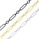Brass Chain 4.5x15mm & 6mm