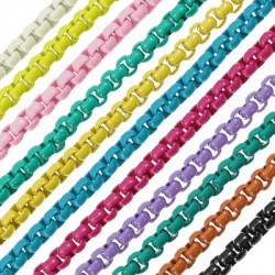 Catena in Metallo Ottone Cubo 3mm