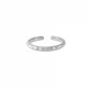 Anello in Ottone con Onde 22X3 mm