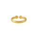 Anello in Ottone con Perline 22X3 mm