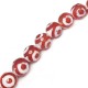 Agate Tibetan Bead Faceted Round 10mm (~37pcs/string)